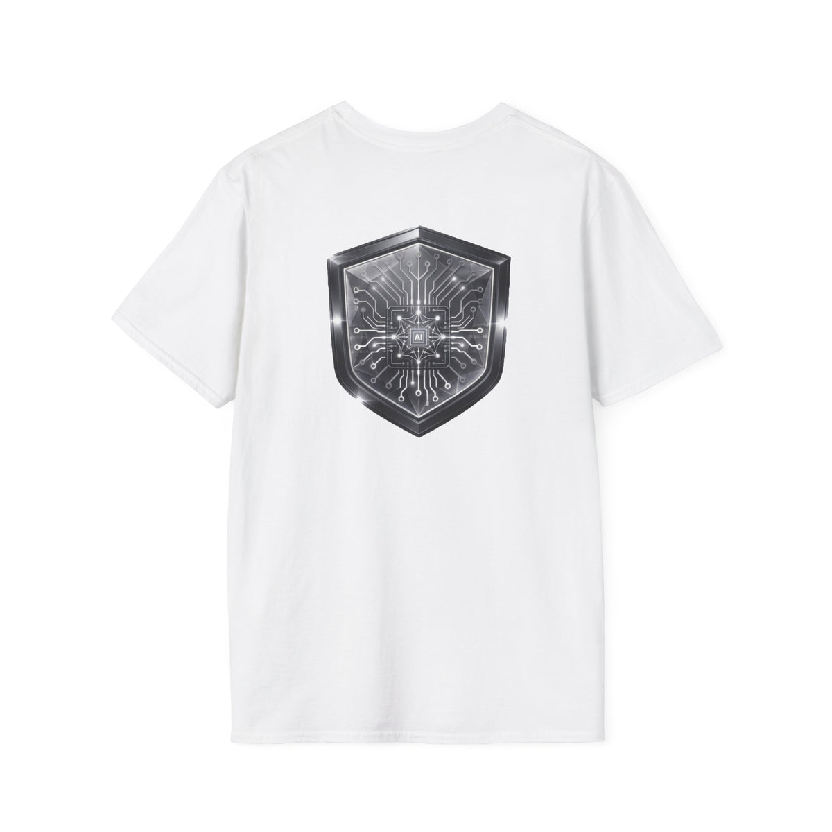 Sliver and black code ai clothing T-Shirt