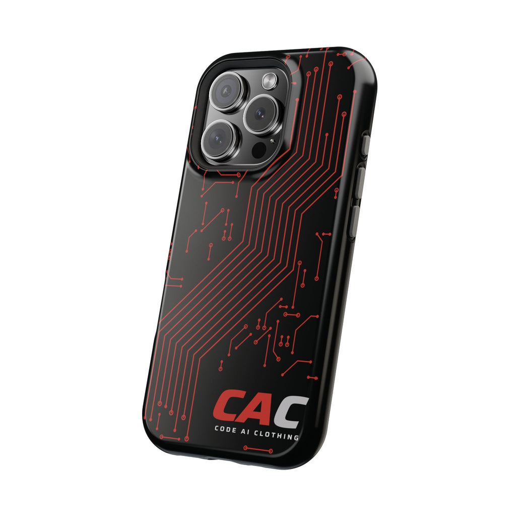 Code AI Circuit Phone Case