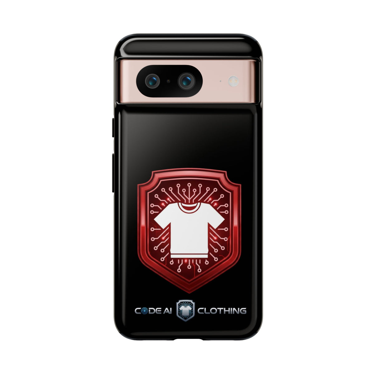 Red and White Code Case