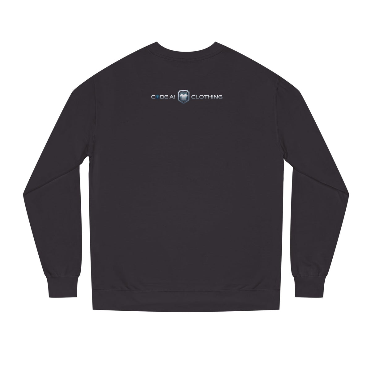 Red and White Code Crewneck