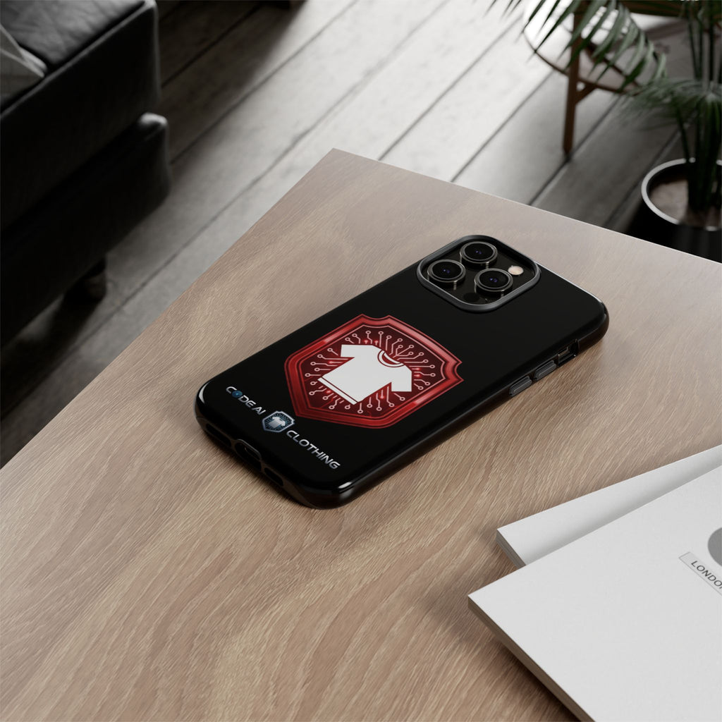 Red and White Code Case