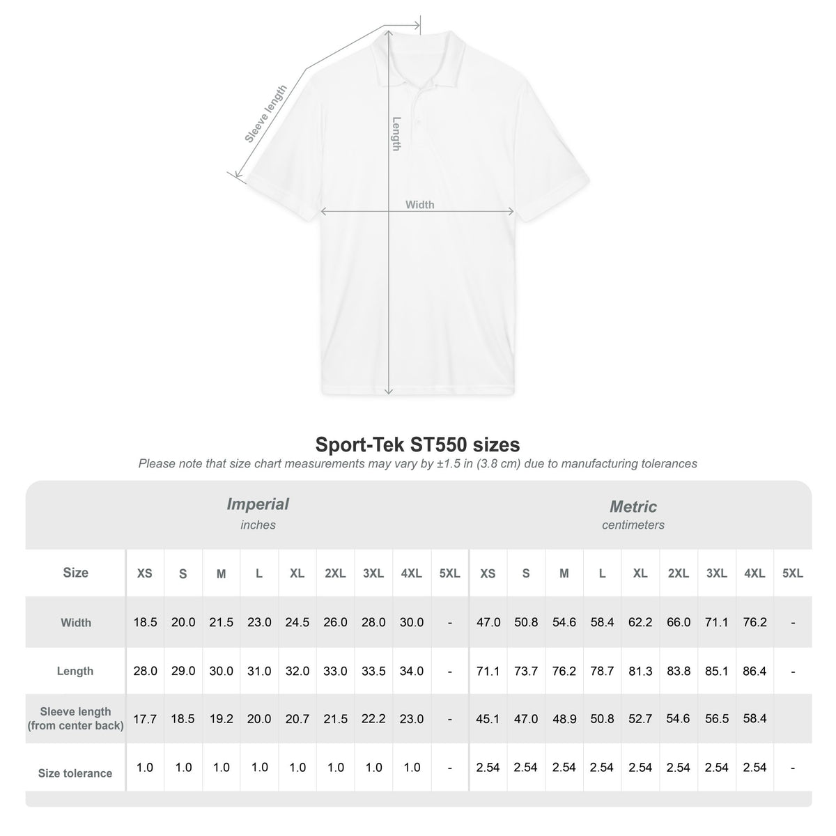 CAC Performance Polo
