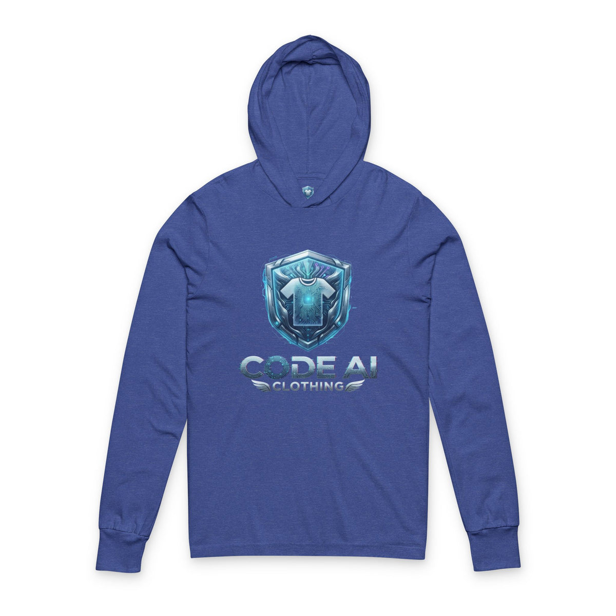 CodeAiclothing Hooded Long Sleeve Tee