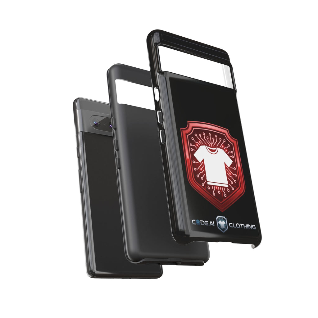 Red and White Code Case