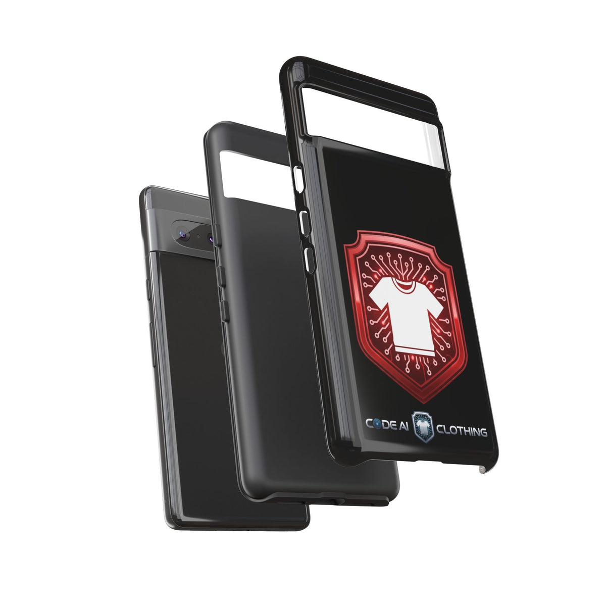 Red and White Code Case