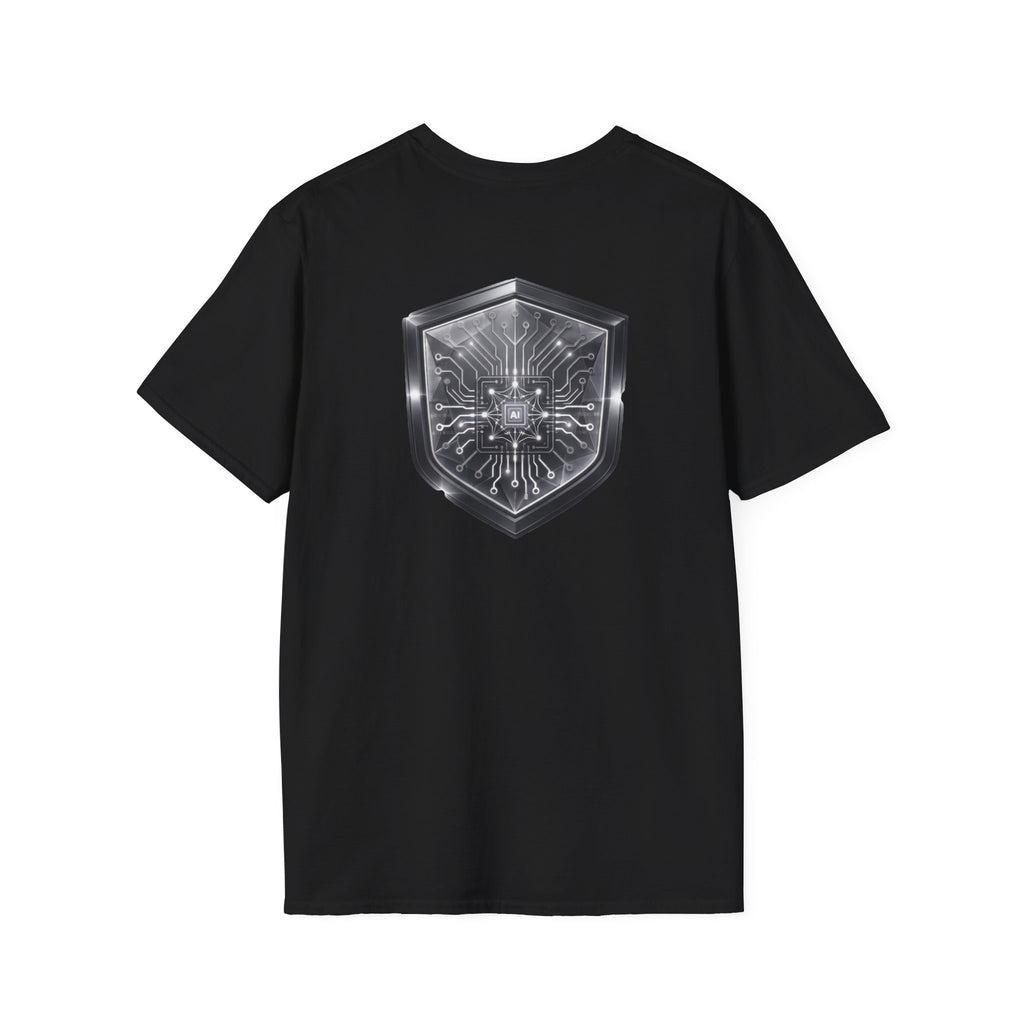 Sliver and black code ai clothing T-Shirt