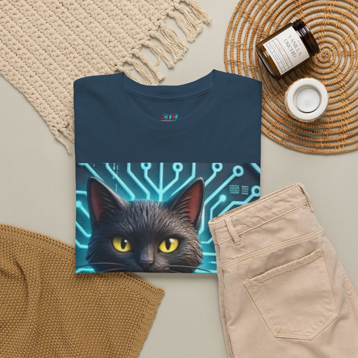 Black Cat Hacker Tee
