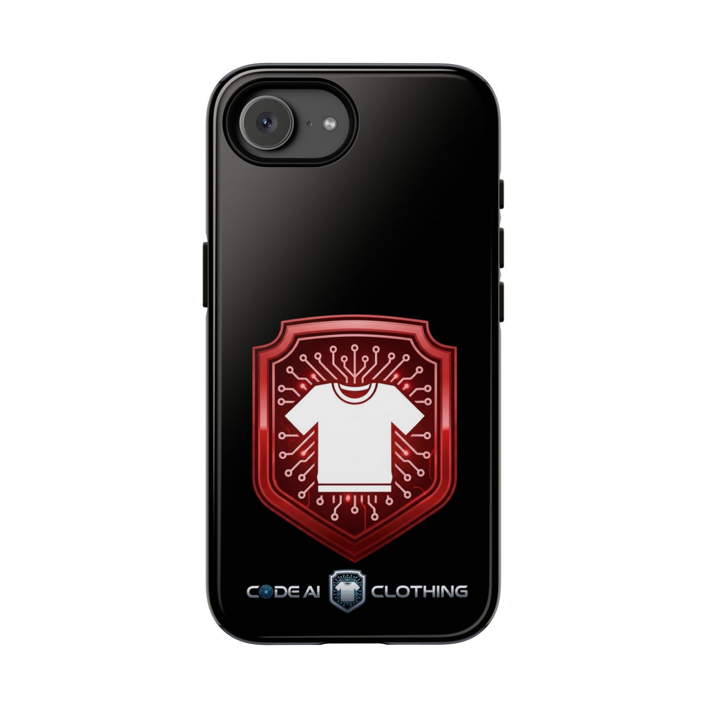 Red and White Code Case