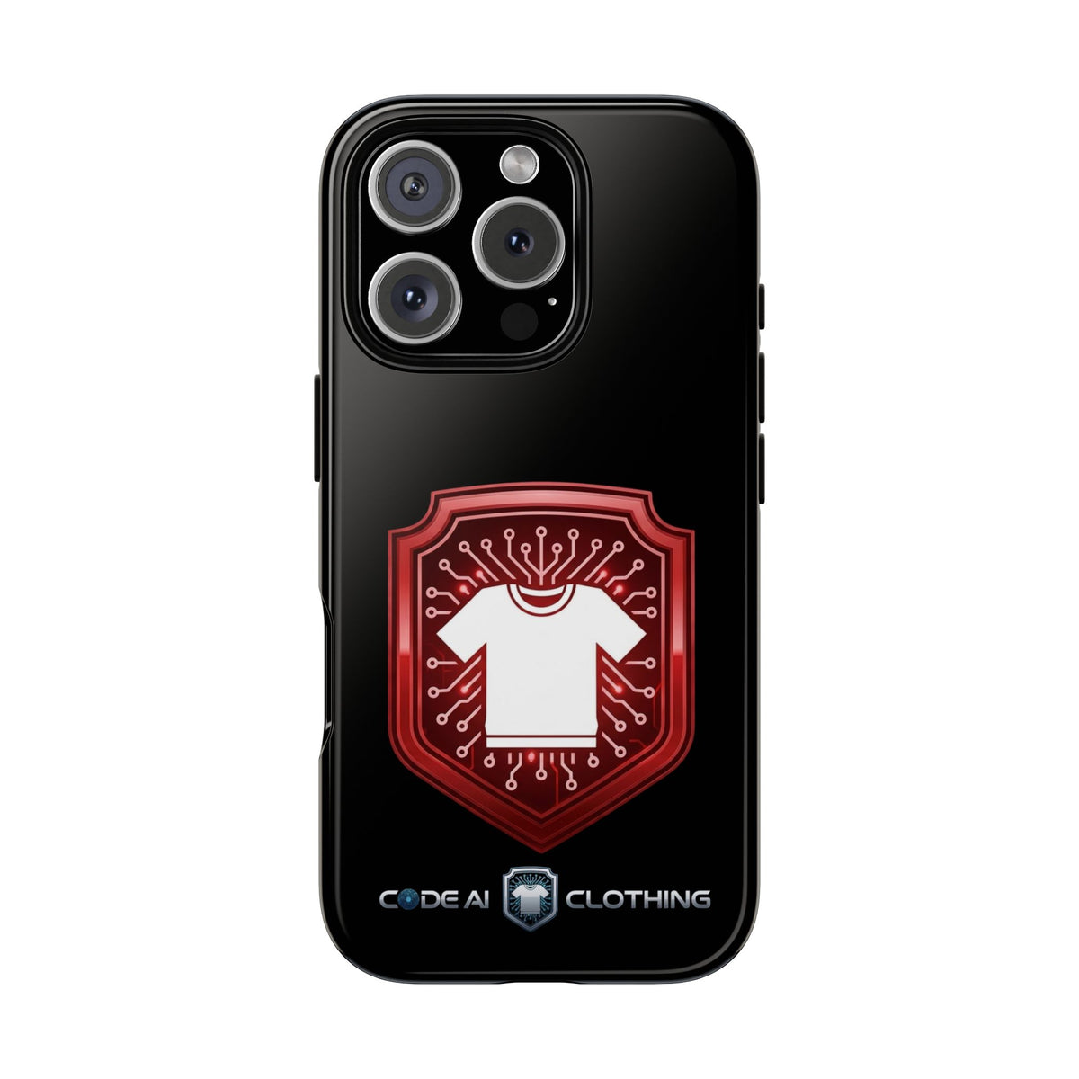 Red and White Code Case