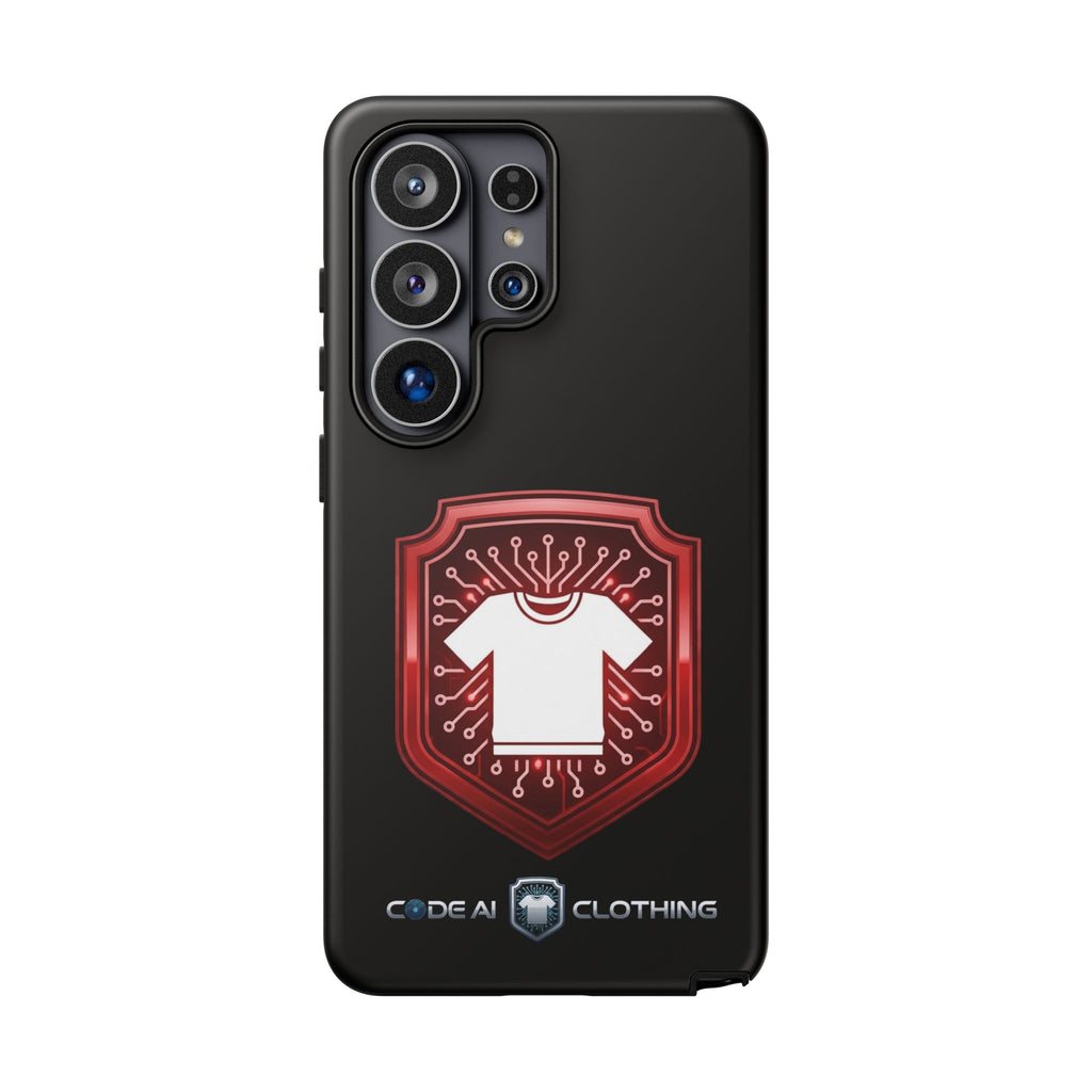 Red and White Code Case