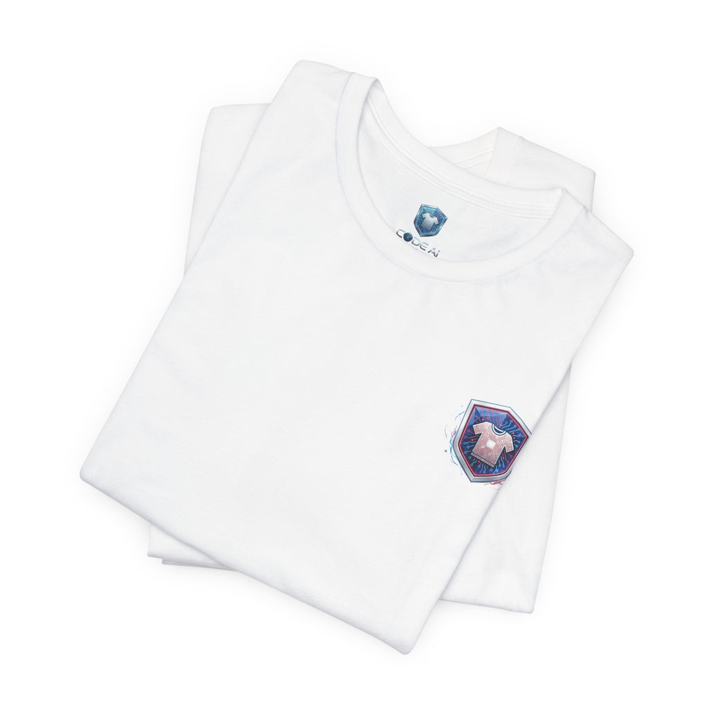 Red White and Blue Code Tee