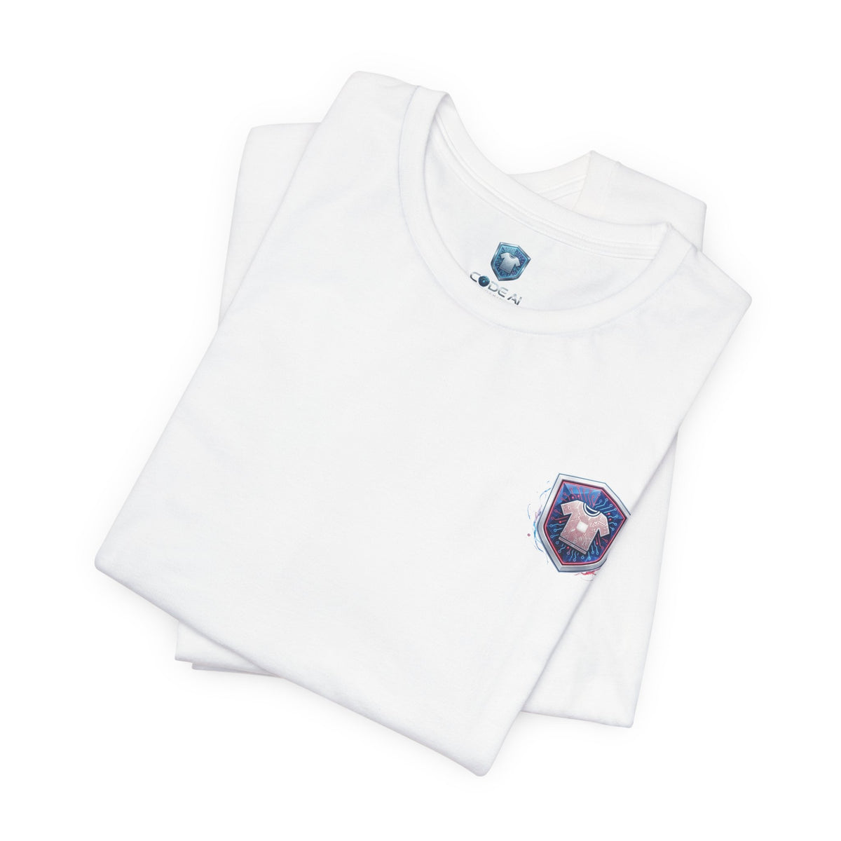 Red White and Blue Code Tee