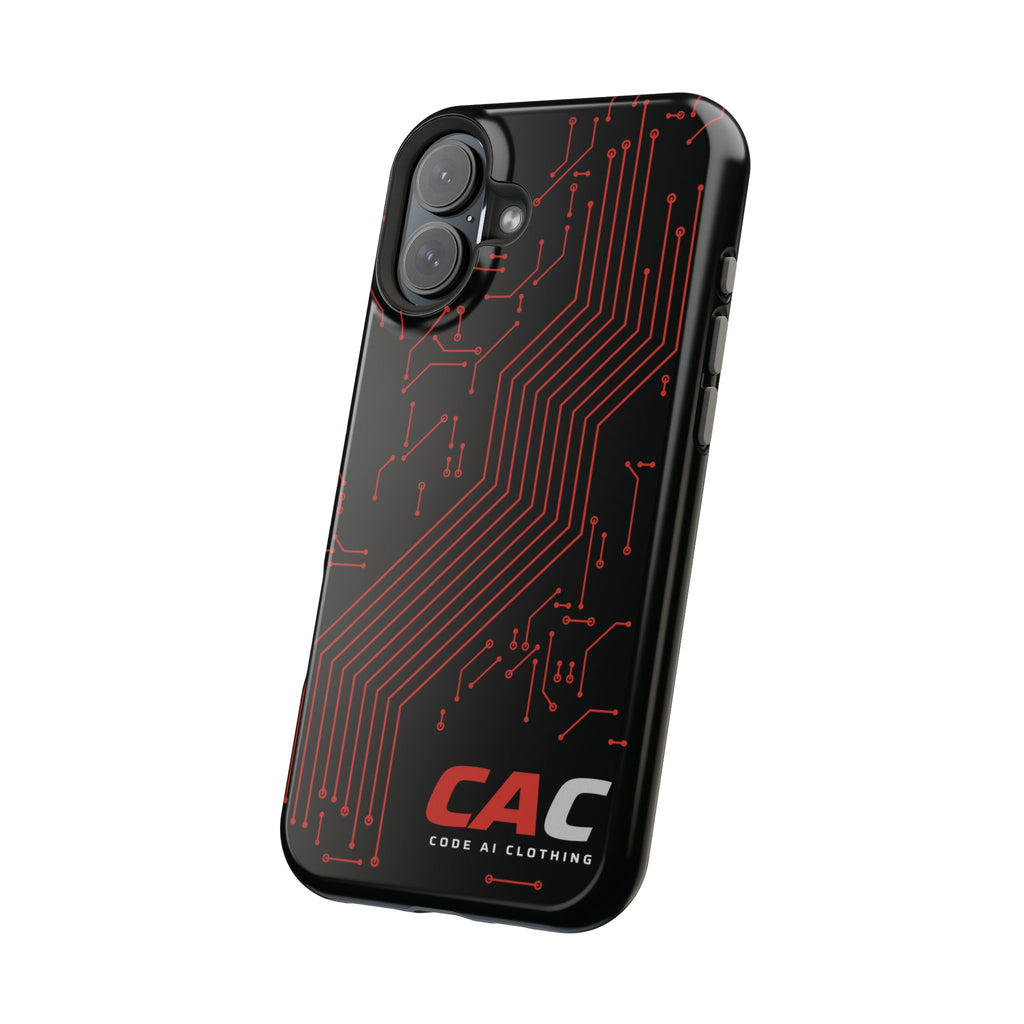 Code AI Circuit Phone Case