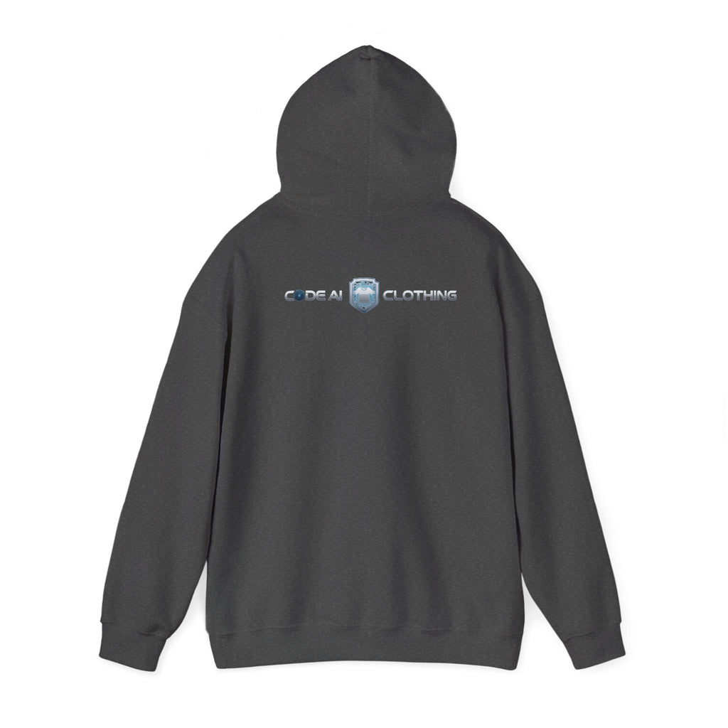Code AI Logo Hoodie — Programmer Tech Pullover