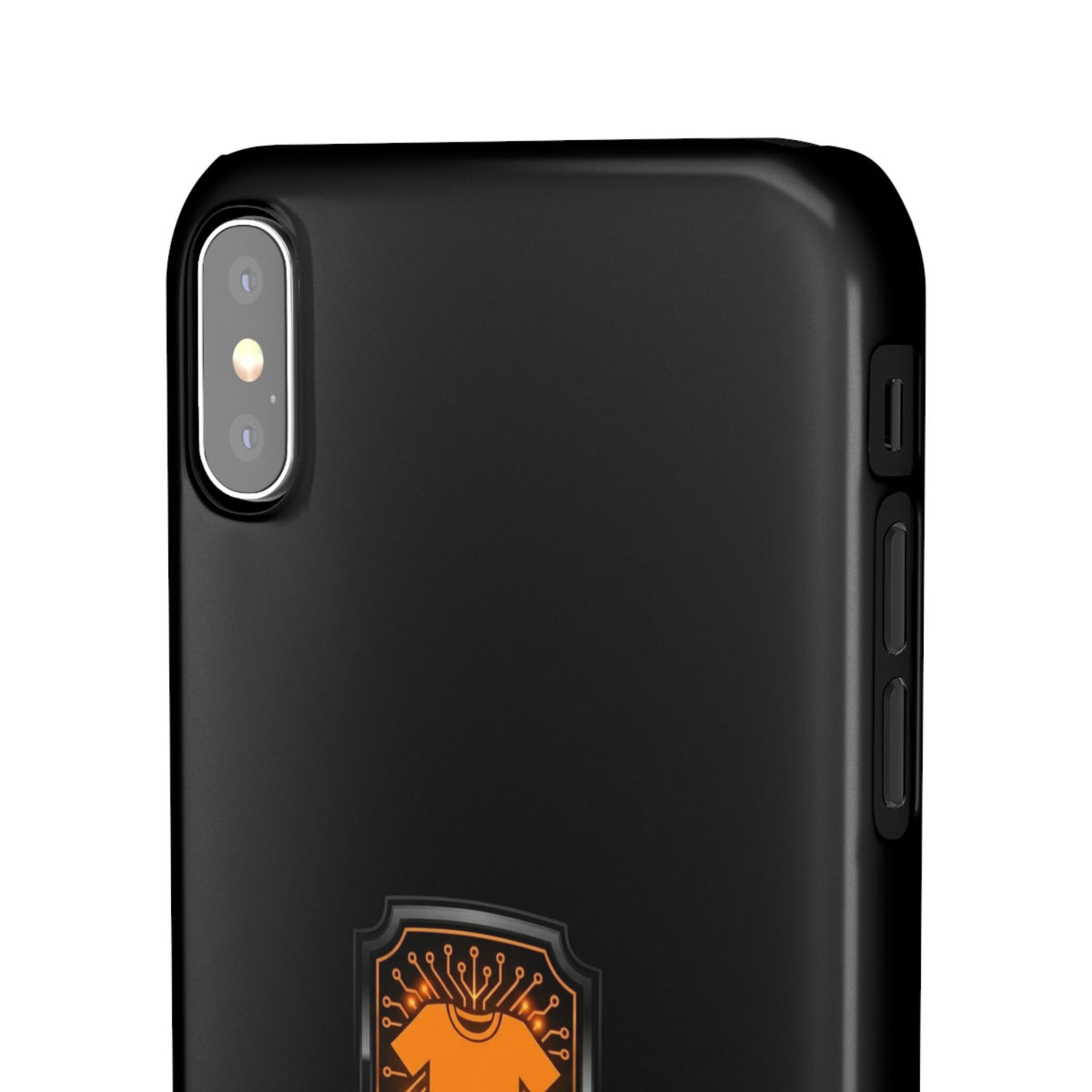 Orange and black cases