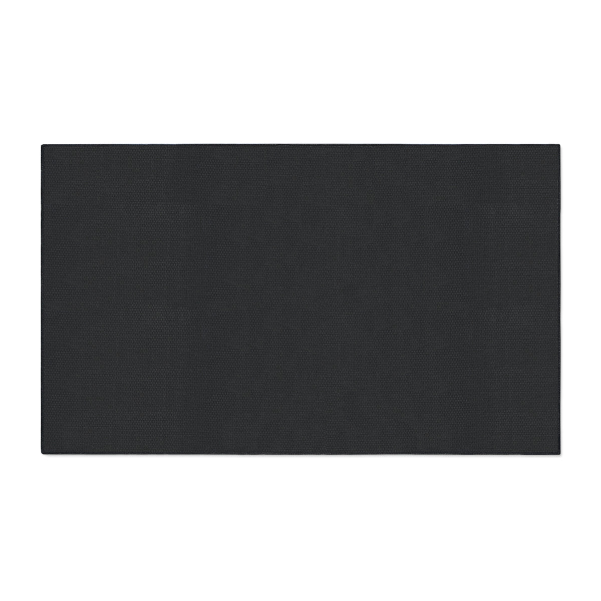 Gothic Red Monogram Floor Mat — Heavy Duty Decorative Rug