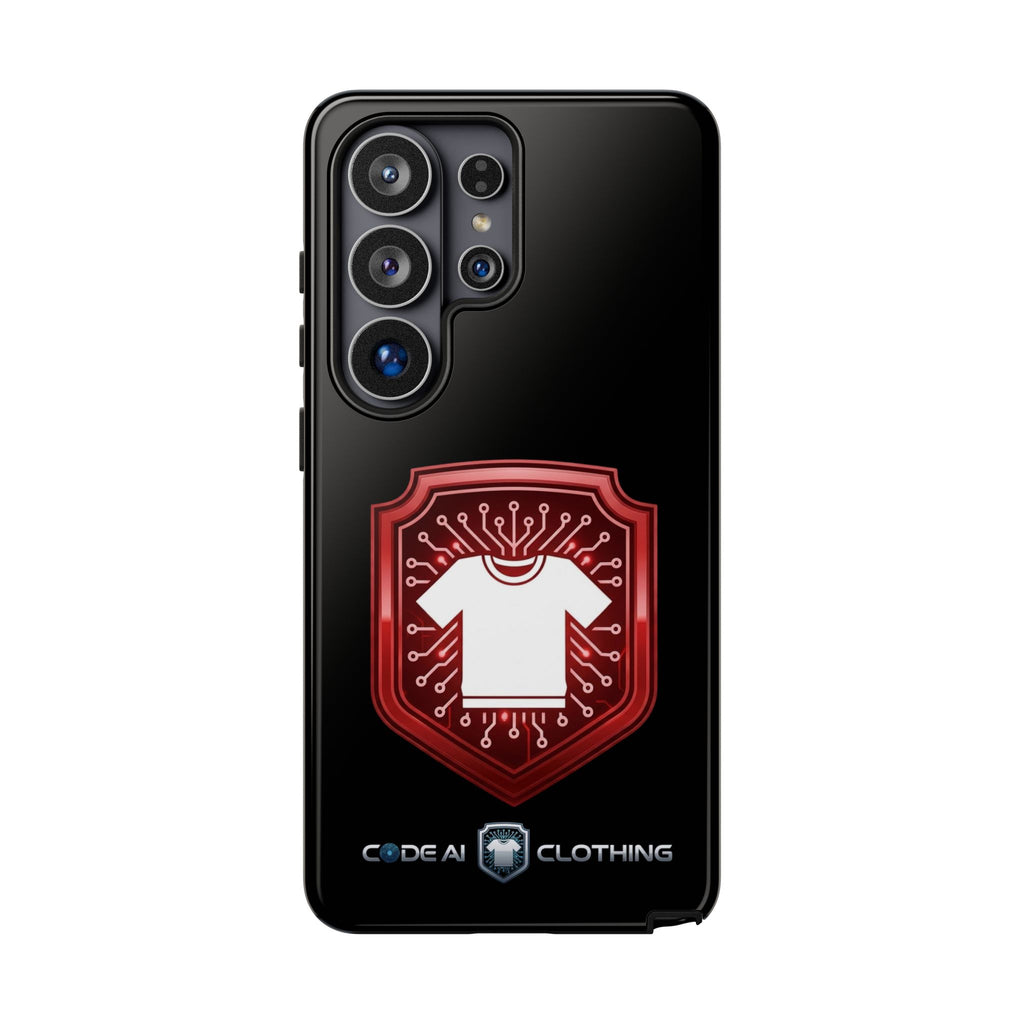Red and White Code Case