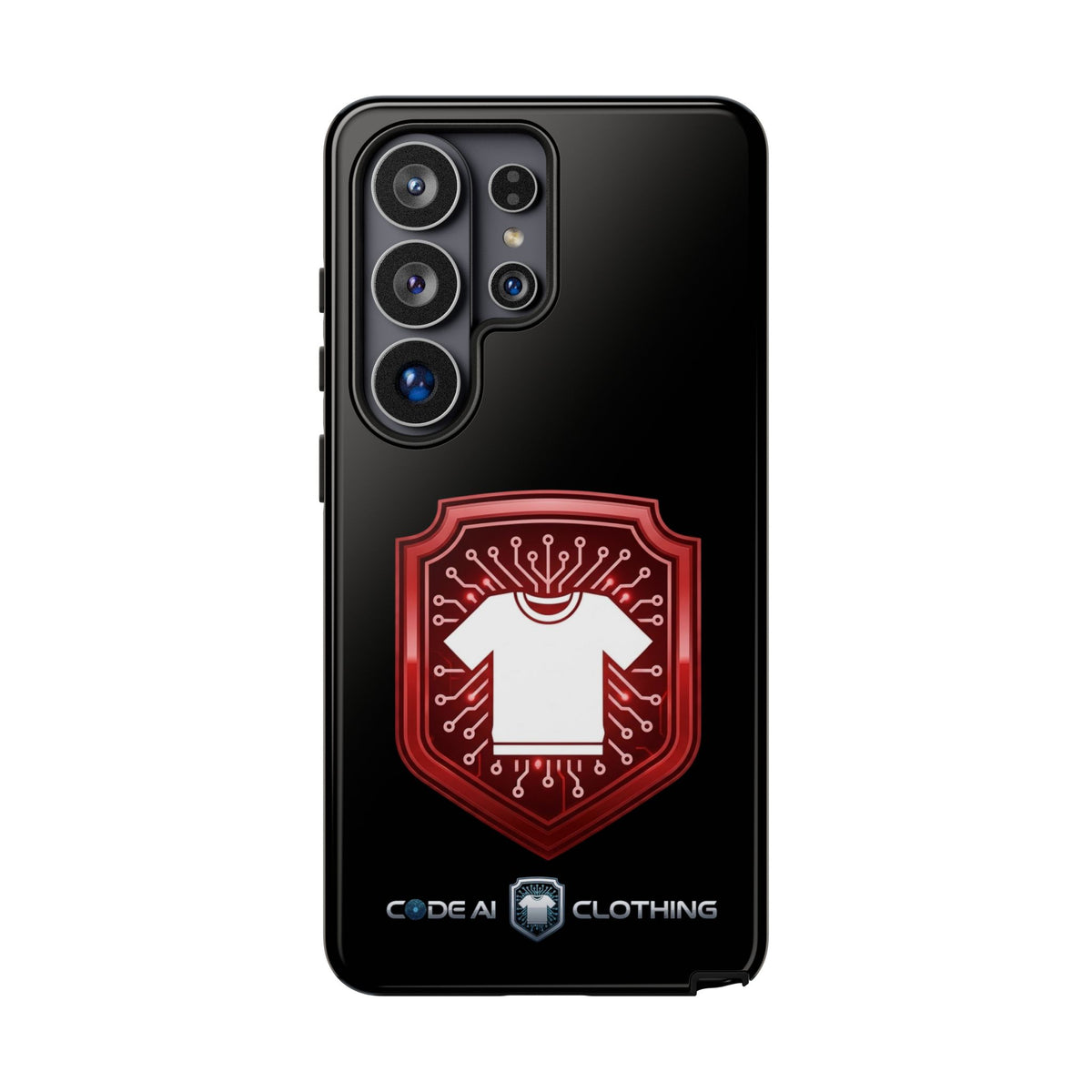 Red and White Code Case