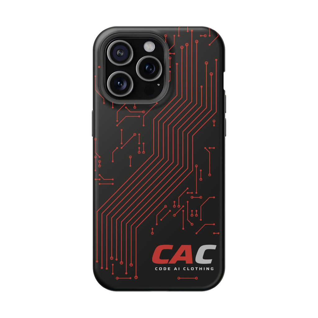 Code AI Circuit Phone Case