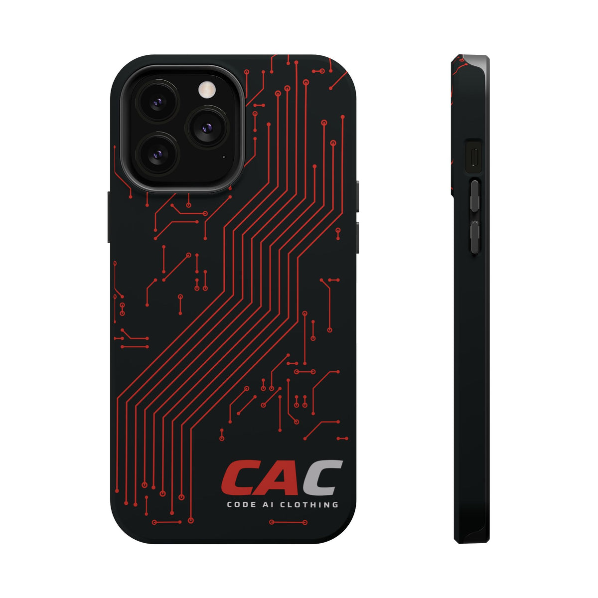 Code AI Circuit Phone Case