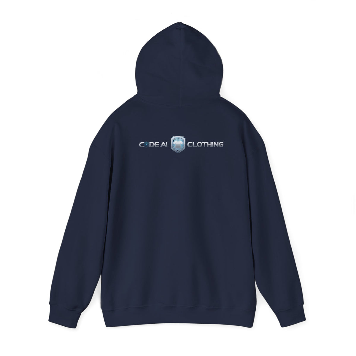 Code AI Logo Hoodie — Programmer Tech Pullover