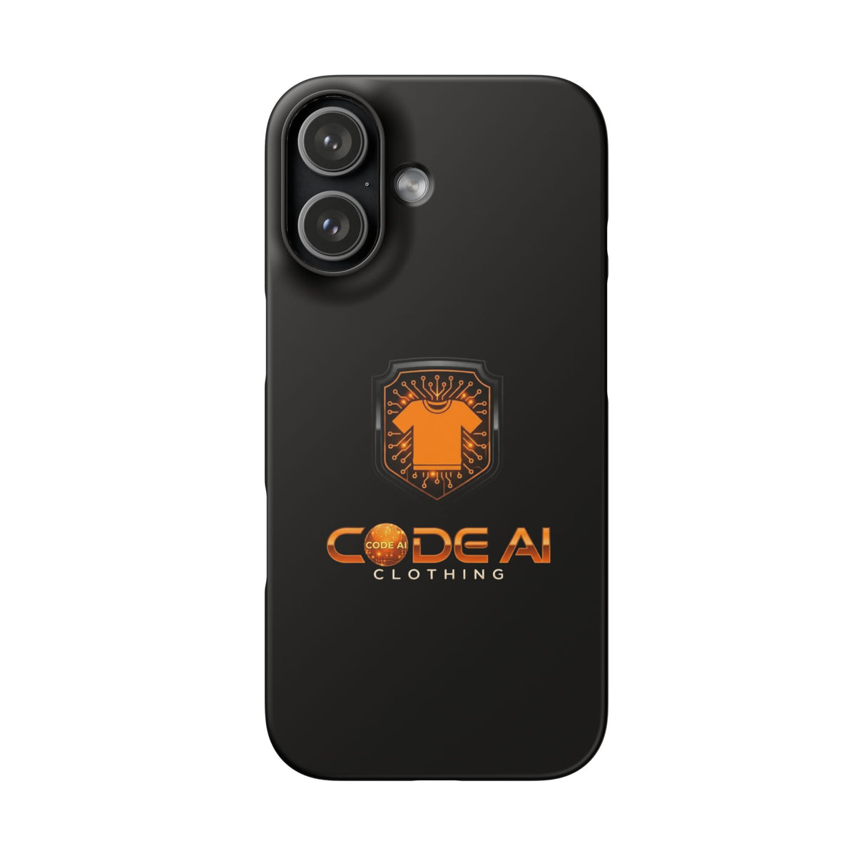 Orange and black cases