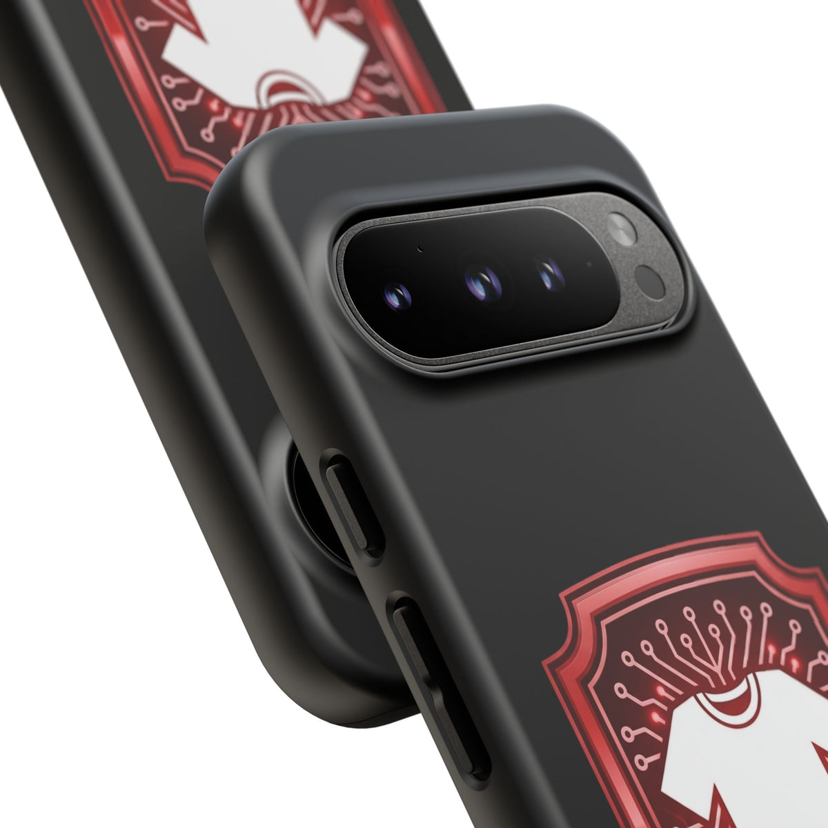 Red and White Code Case