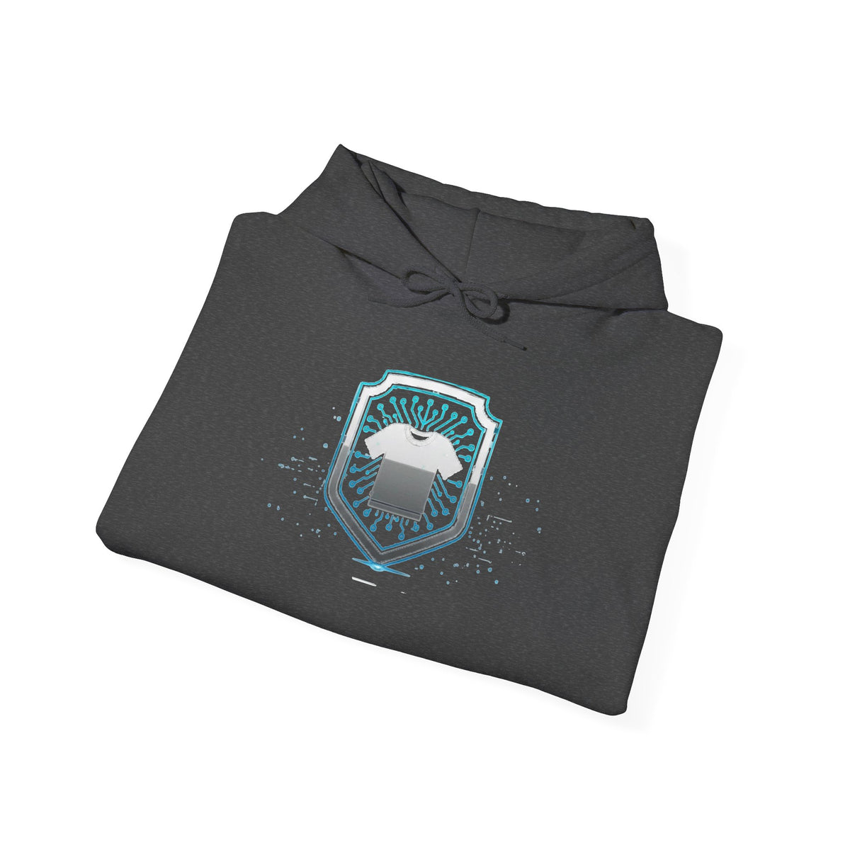 Code AI Logo Hoodie — Programmer Tech Pullover