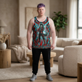 Wolf Mascot Basketball Jersey — "Shylo Wolf" All-Over Print