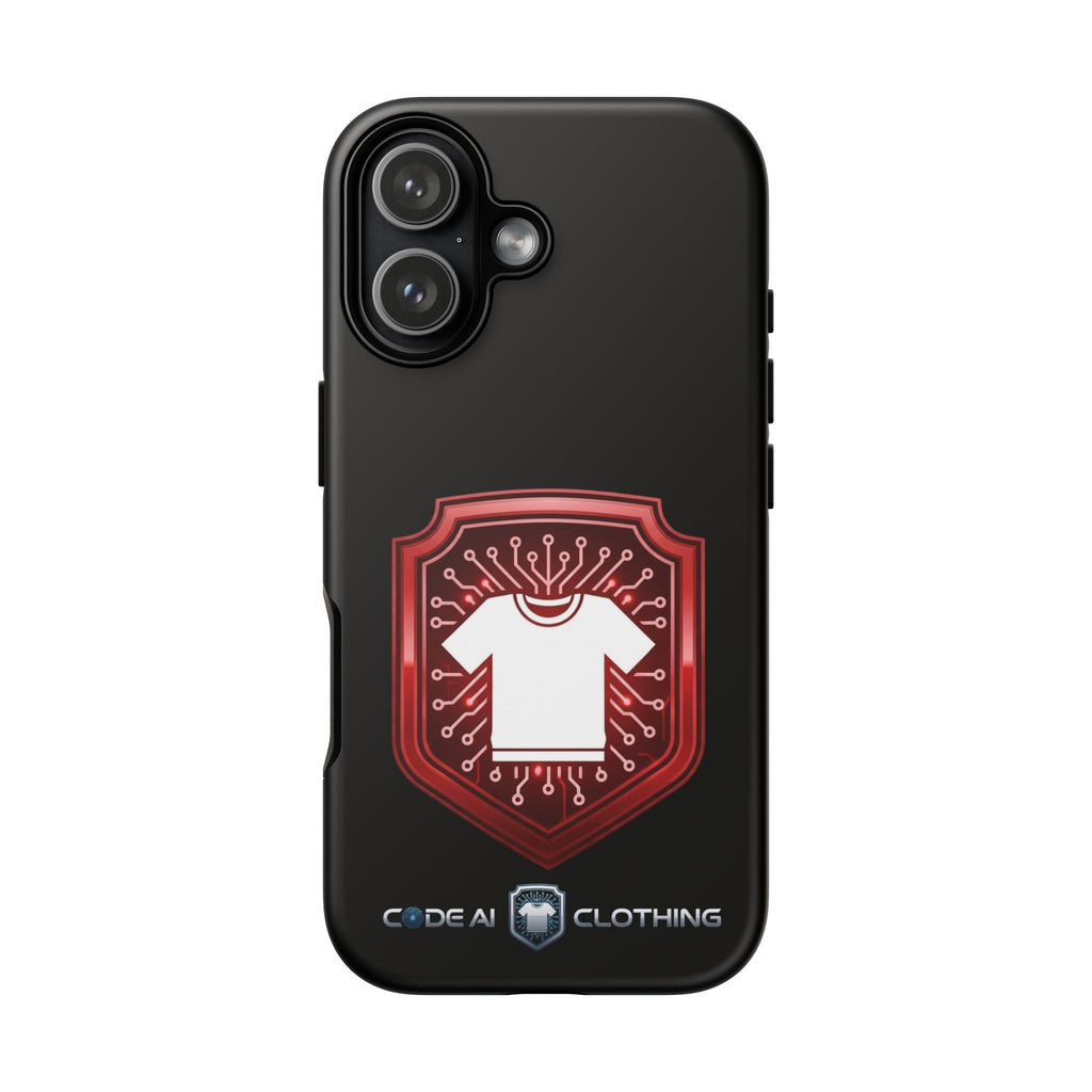 Red and White Code Case