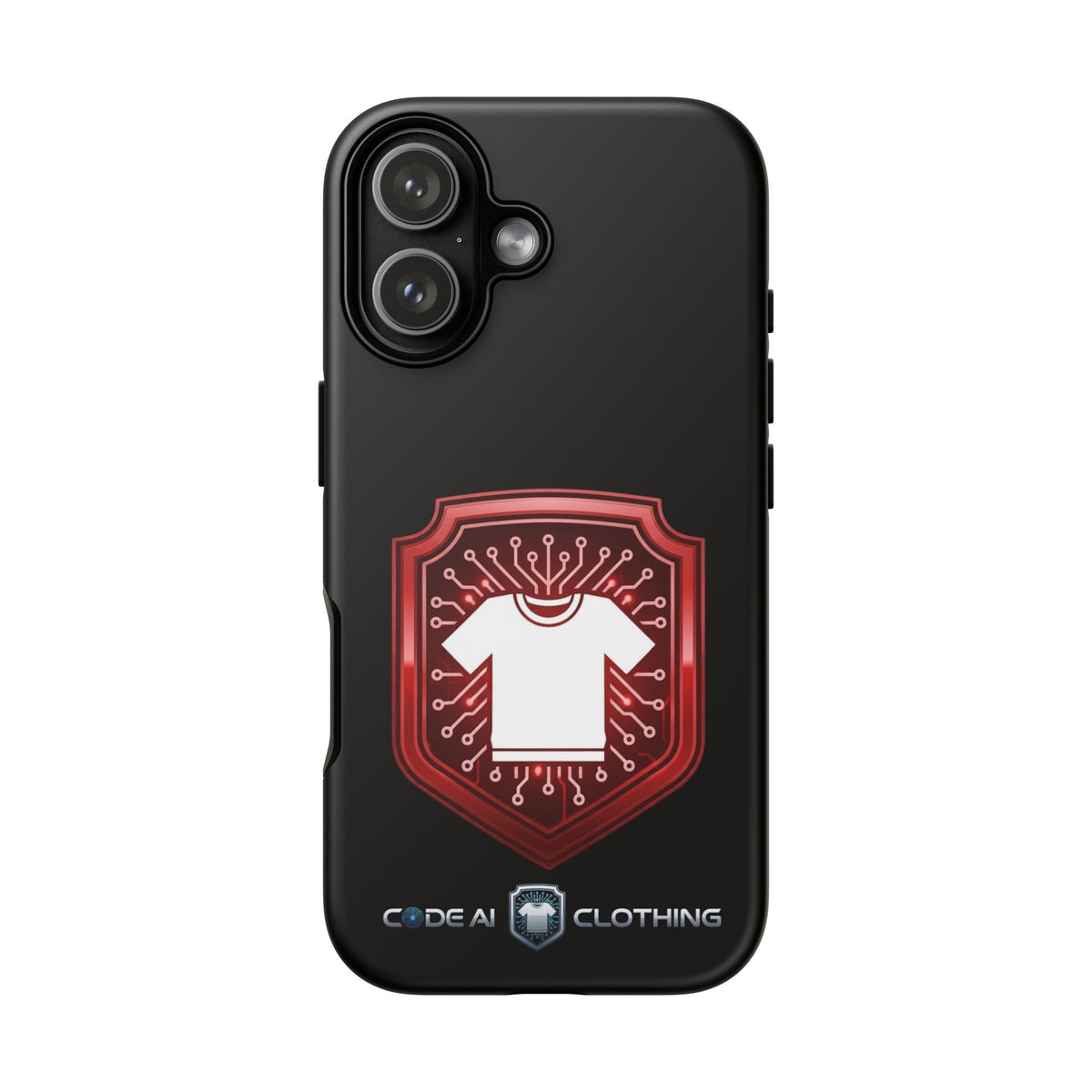 Red and White Code Case