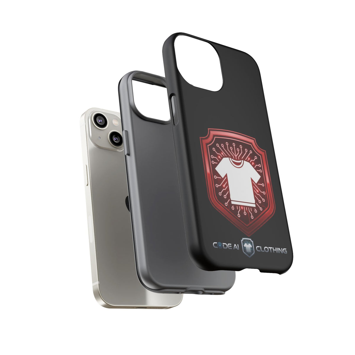Red and White Code Case