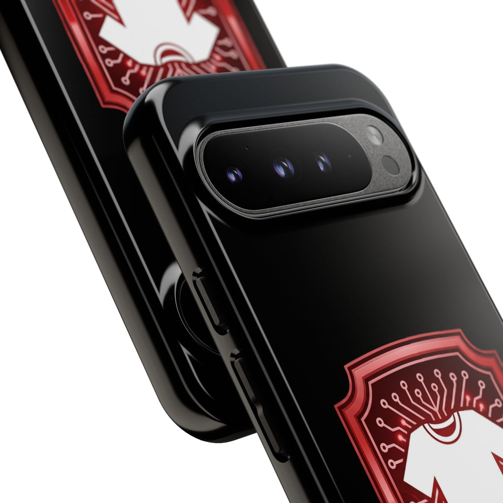 Red and White Code Case