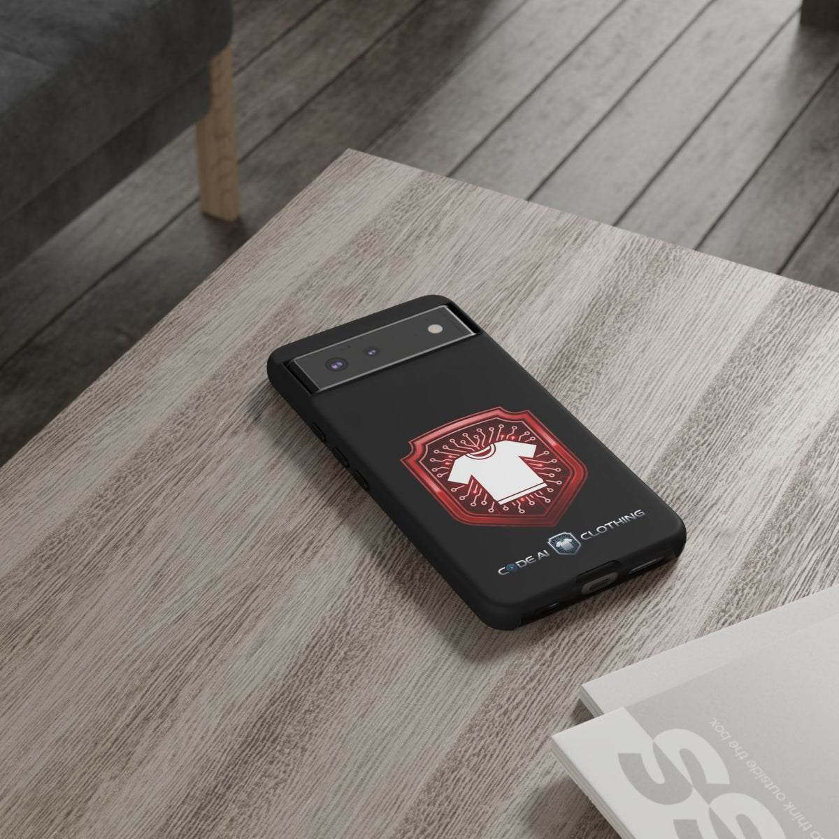 Red and White Code Case