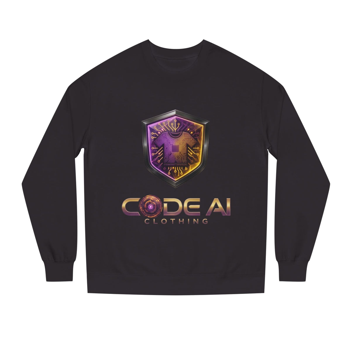 Puritans yellow CodeAi clothing crew Neck Sweatshirt