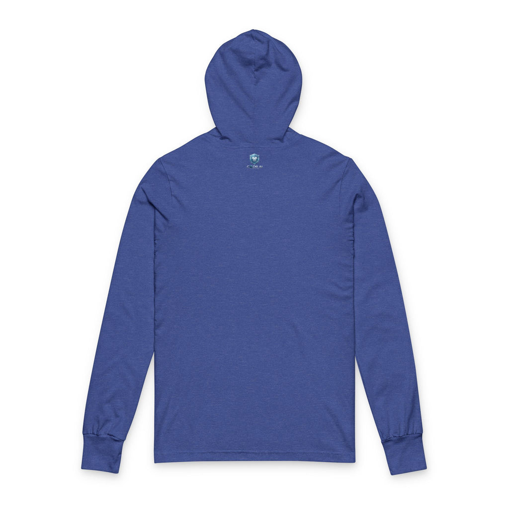 Wolf CodeAiclothing Hooded Long Sleeve Tee