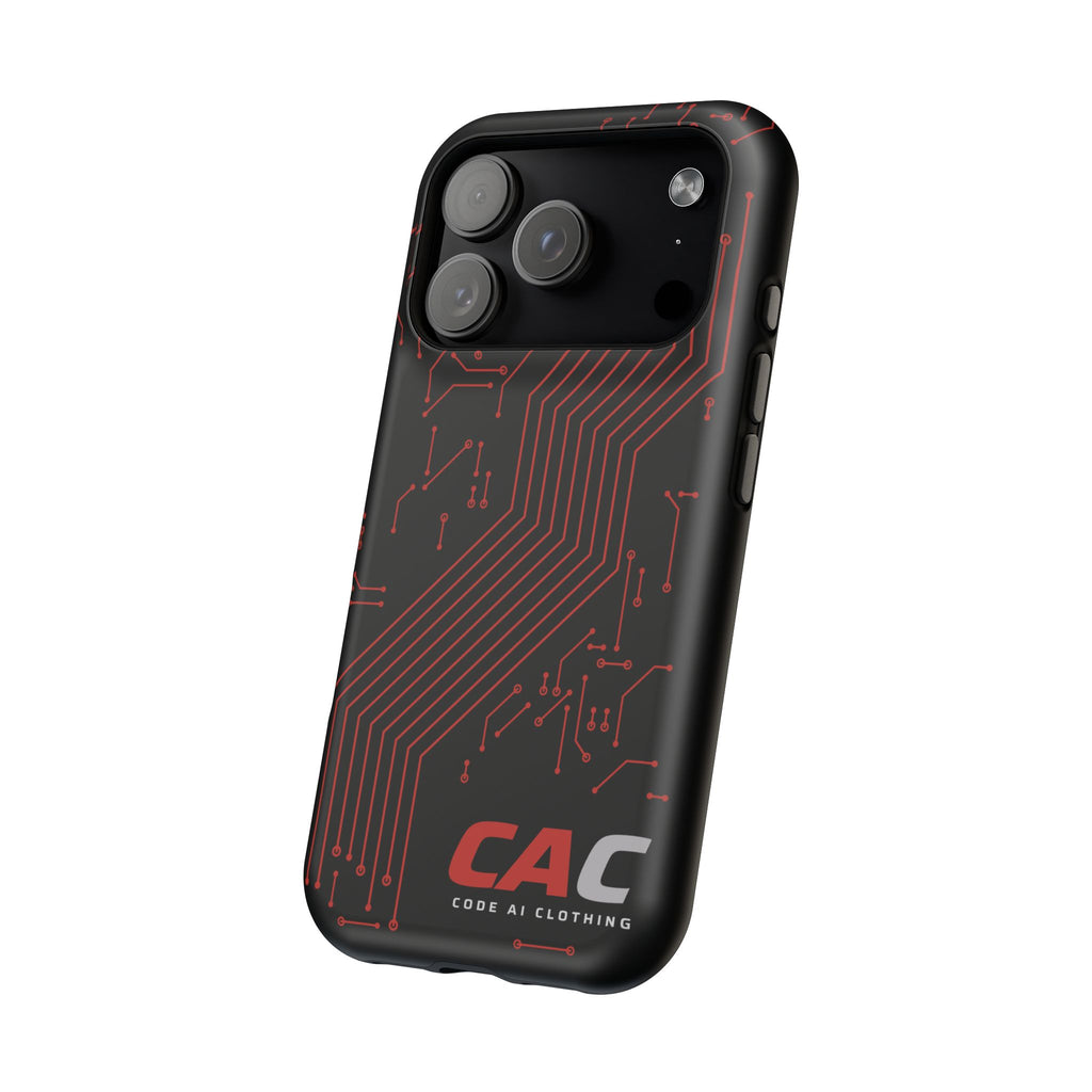 Code AI Circuit Phone Case