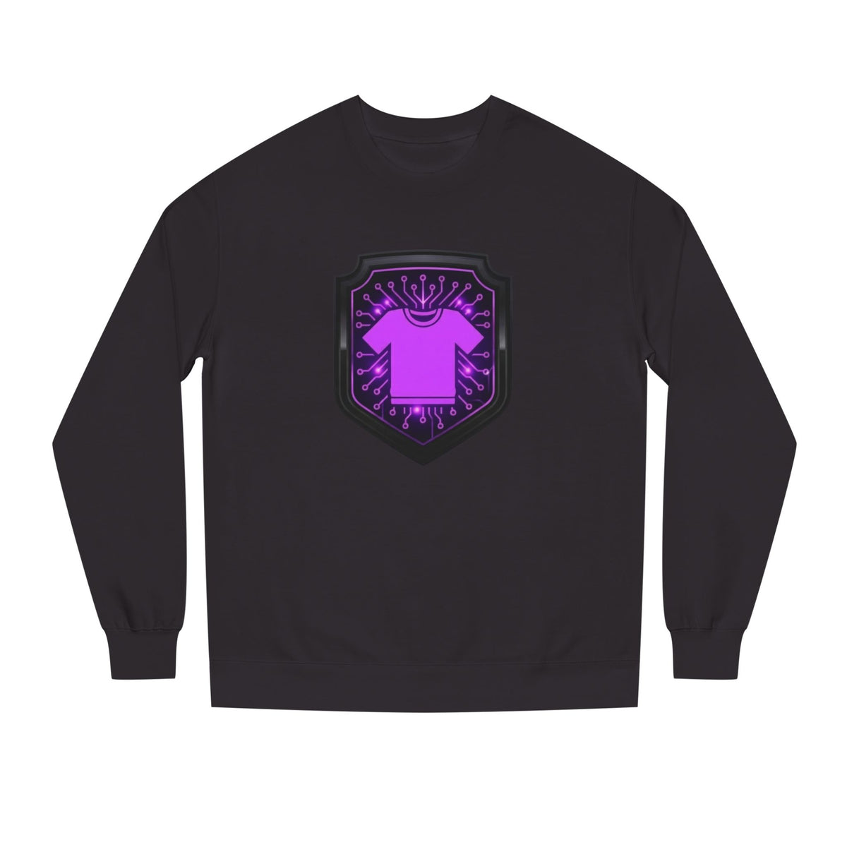 Purple Code Crewneck