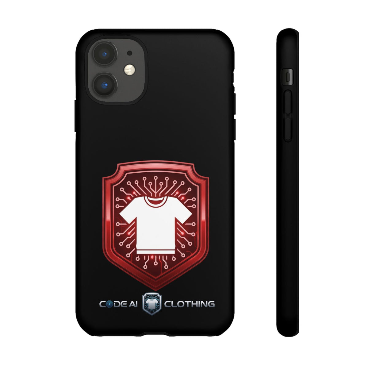 Red and White Code Case