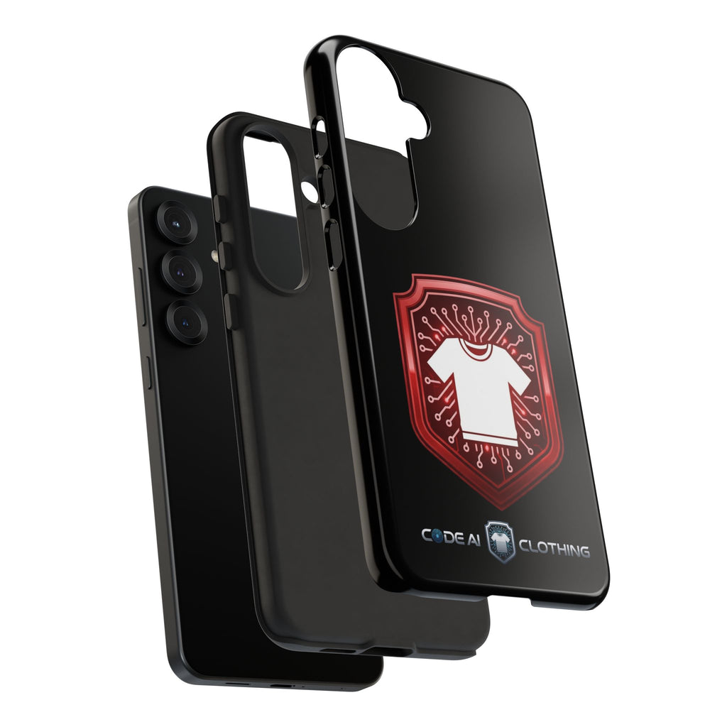 Red and White Code Case