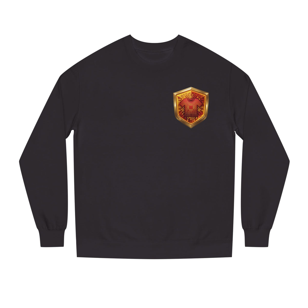 Red and Yellow Code Crewneck