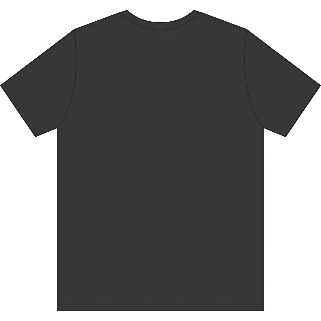 Red and white USA-Made 50-50 T-Shirt