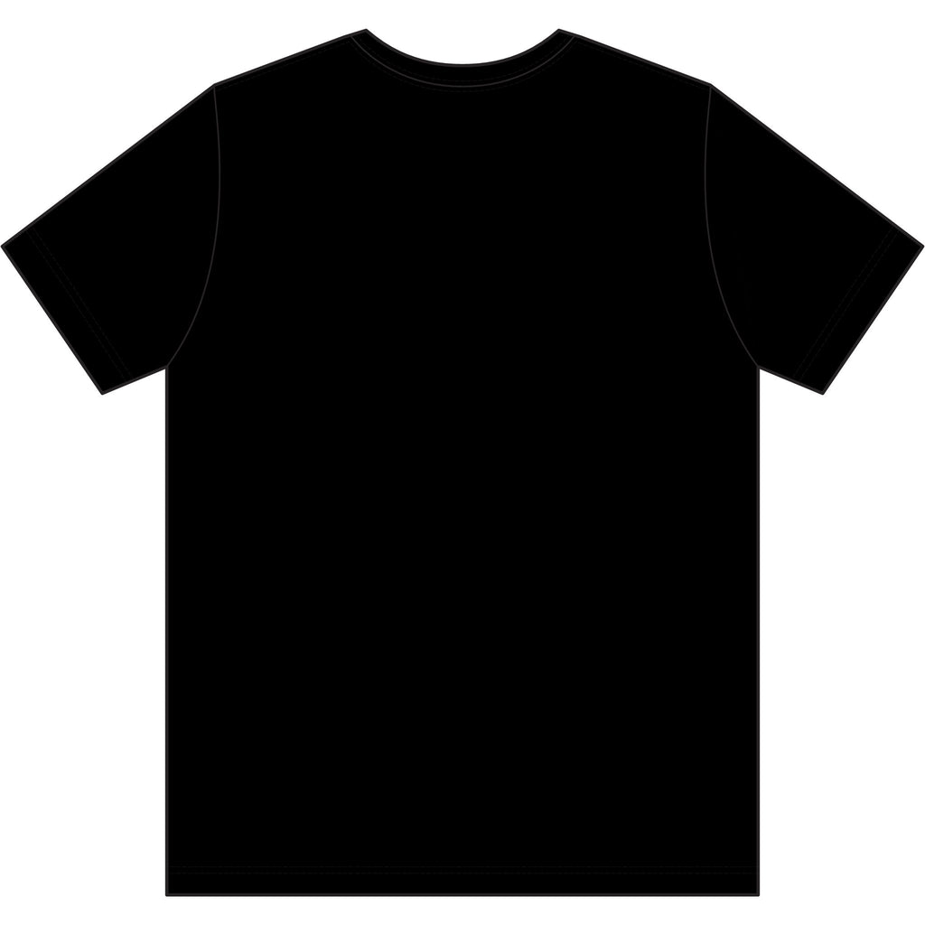 Red and white USA-Made 50-50 T-Shirt