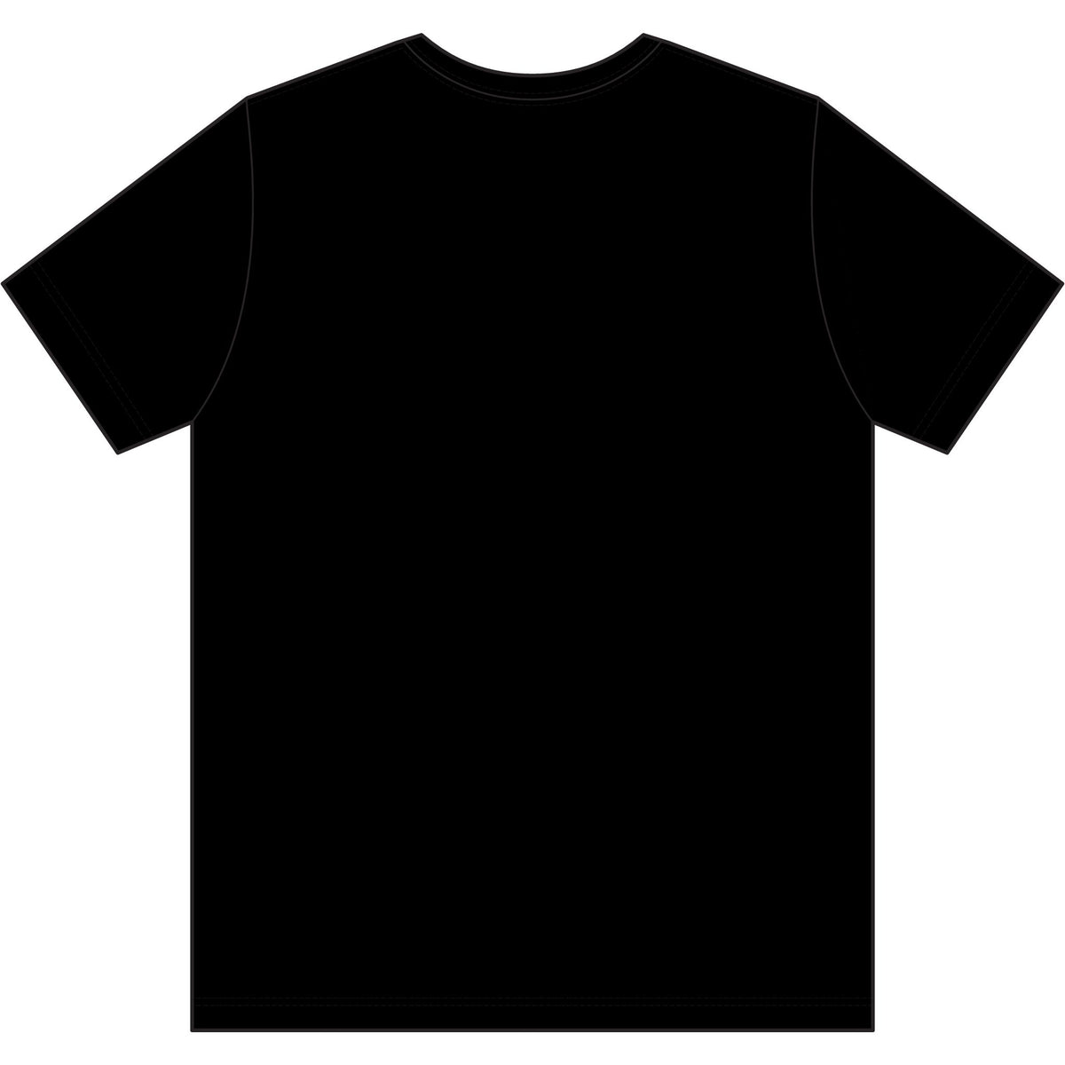 Red and white USA-Made 50-50 T-Shirt