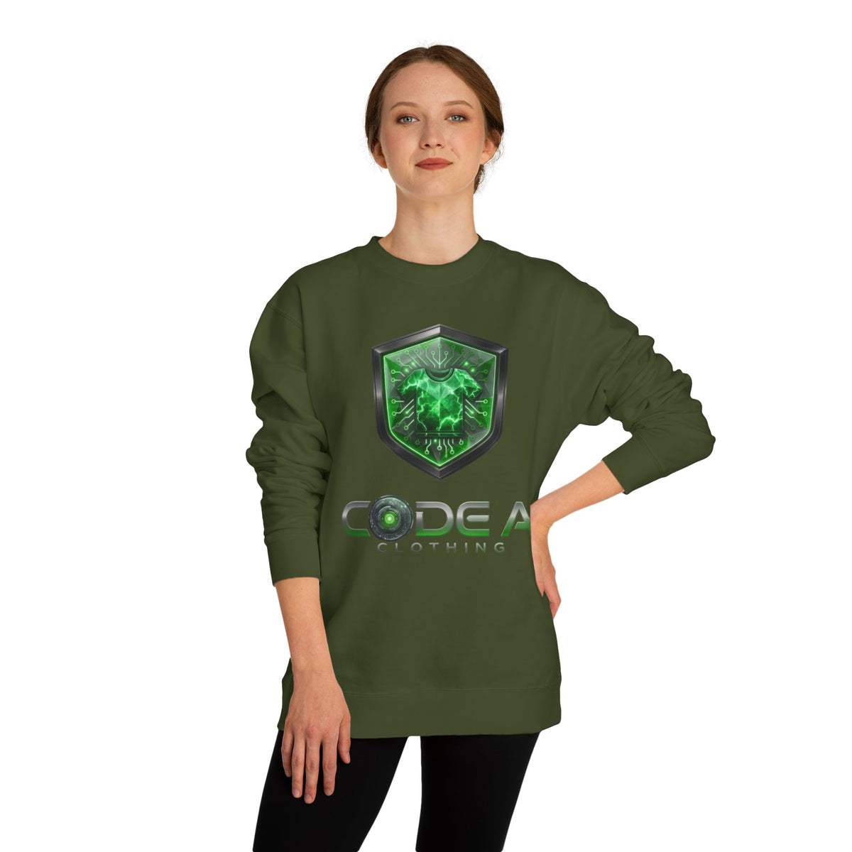 X CodeAi clothing Crew Neck Sweatshirt