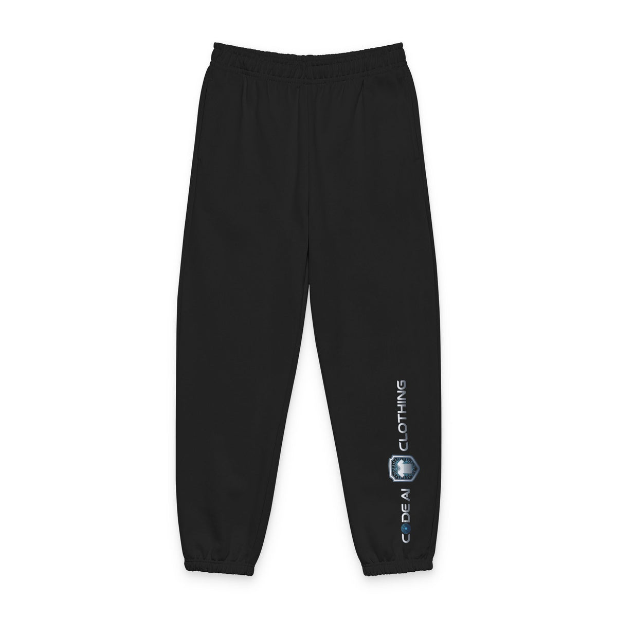 codeaiclothing Phase Sweatpants — Neutral Cozy Graphic Joggers
