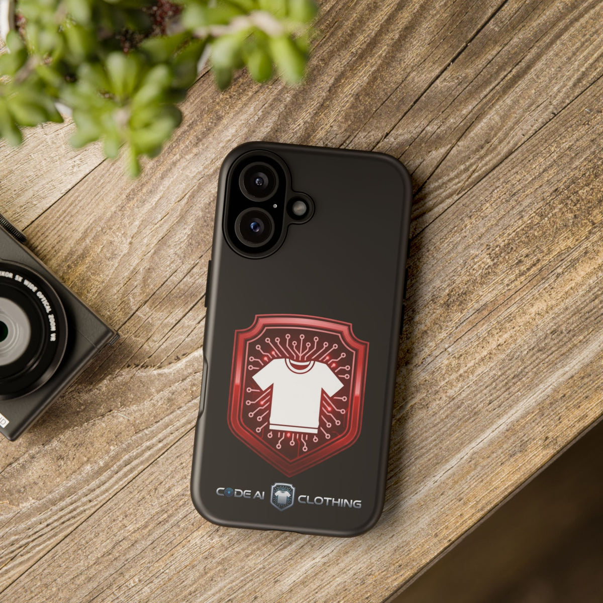 Red and White Code Case