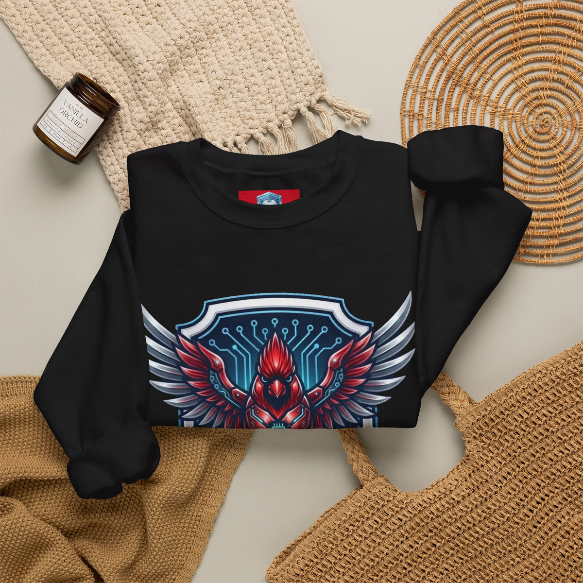 Cardinal CodeAiclothing Heavy Blend™ Crewneck Sweatshirt