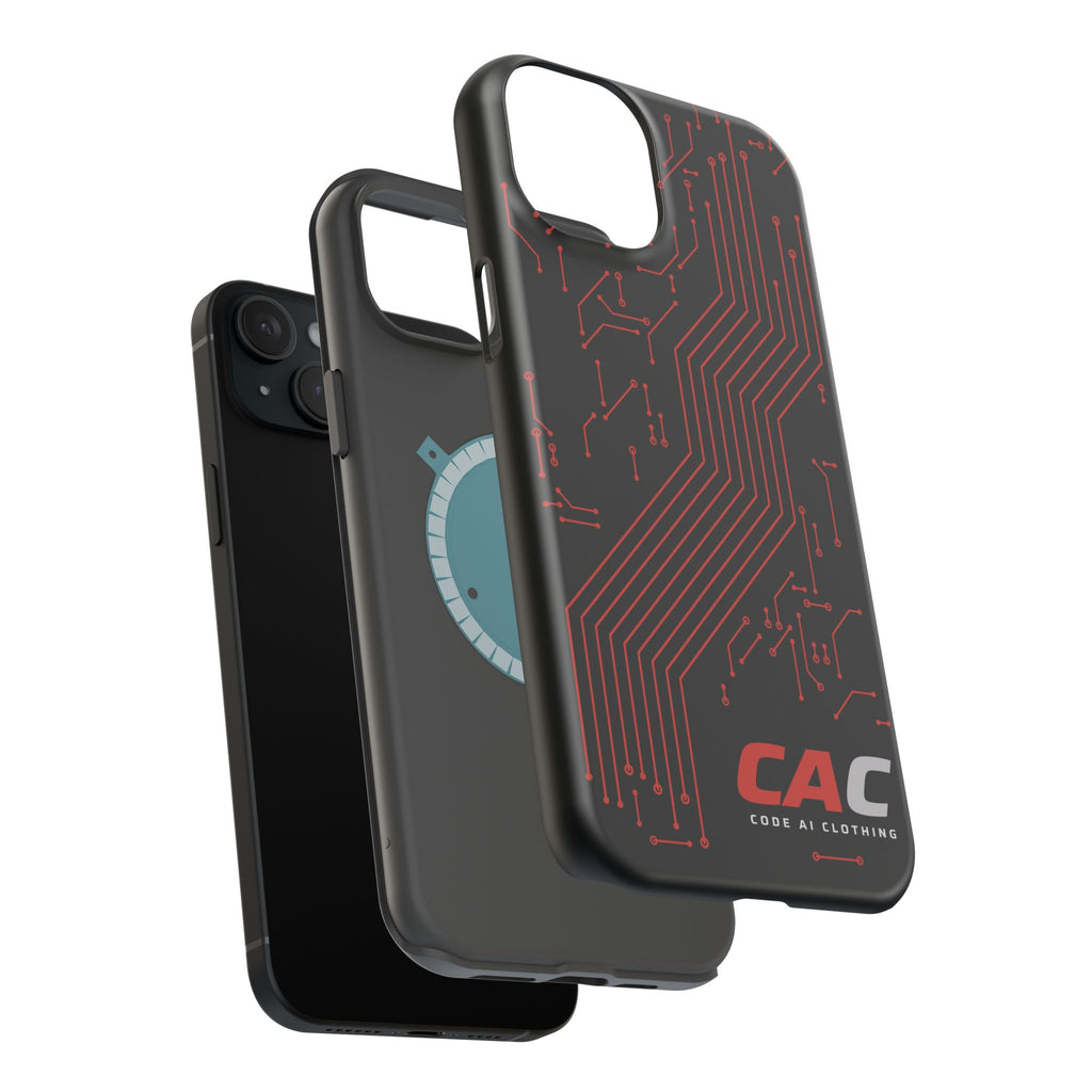 Code AI Circuit Phone Case
