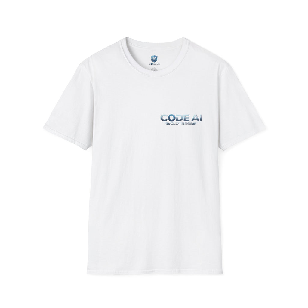 Sliver and black code ai clothing T-Shirt